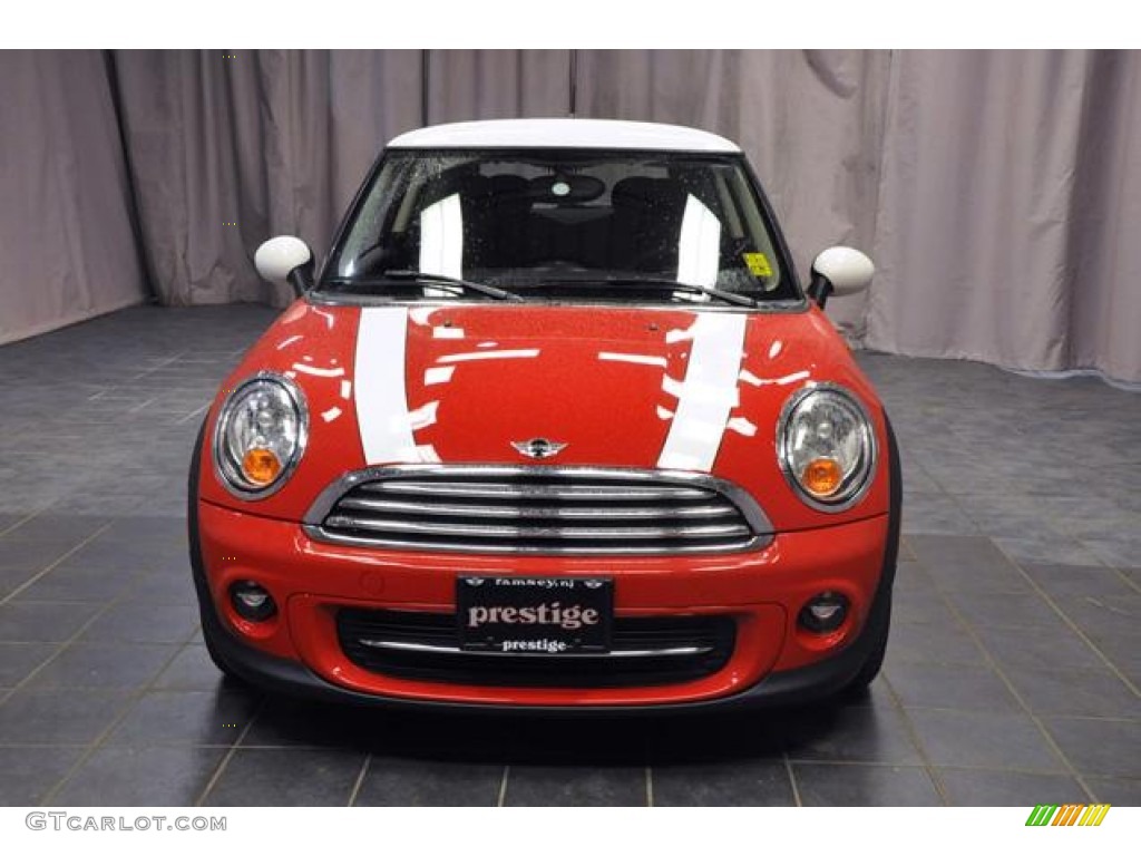 2013 Cooper Hardtop - Chili Red / Carbon Black photo #3
