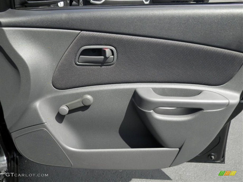 2008 Rio LX Sedan - Black / Gray photo #22