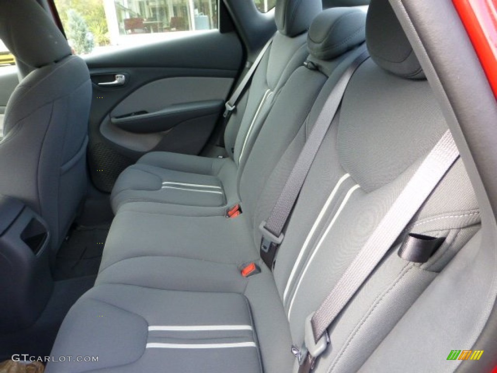 Black/Light Diesel Gray Interior 2013 Dodge Dart Rallye Photo #72165126