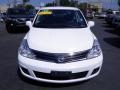 2011 Fresh Powder White Nissan Versa 1.8 S Sedan  photo #6