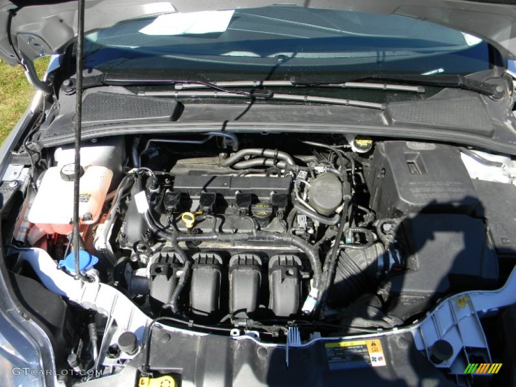 2012 Ford Focus Titanium 5-Door 2.0 Liter GDI DOHC 16-Valve Ti-VCT 4 Cylinder Engine Photo #72165589