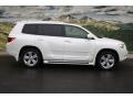 2009 Blizzard White Pearl Toyota Highlander Limited 4WD  photo #2