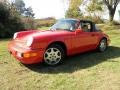 Guards Red 1991 Porsche 911 Carrera 2 Targa