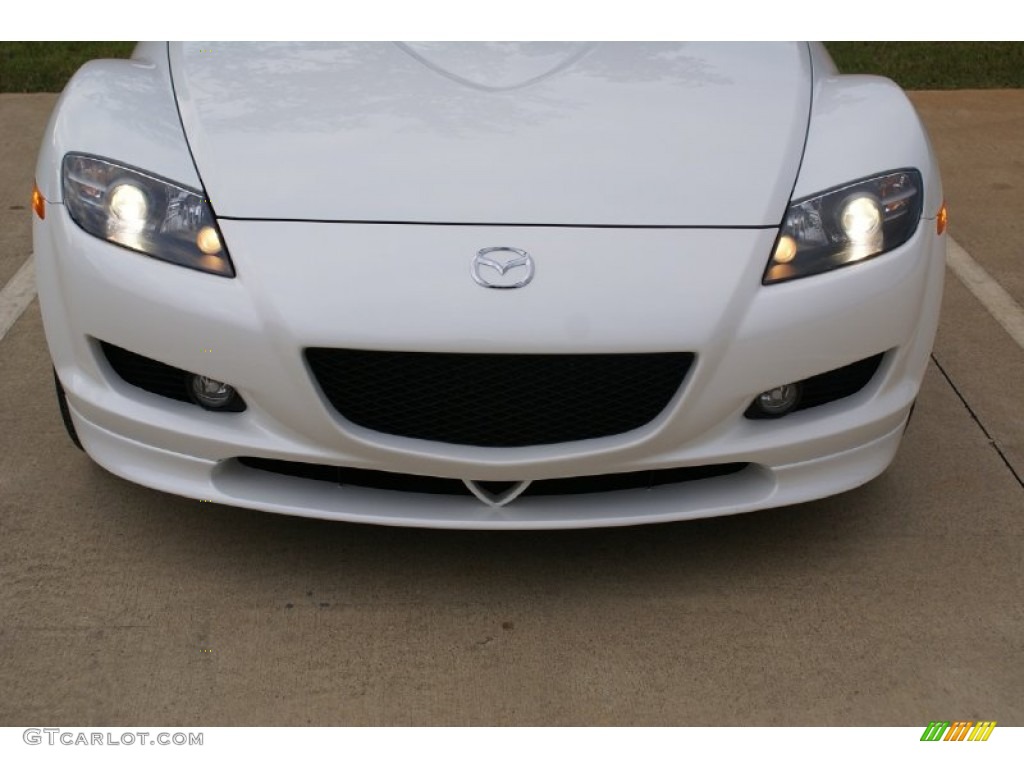 2005 RX-8  - Whitewater Pearl / Black photo #3