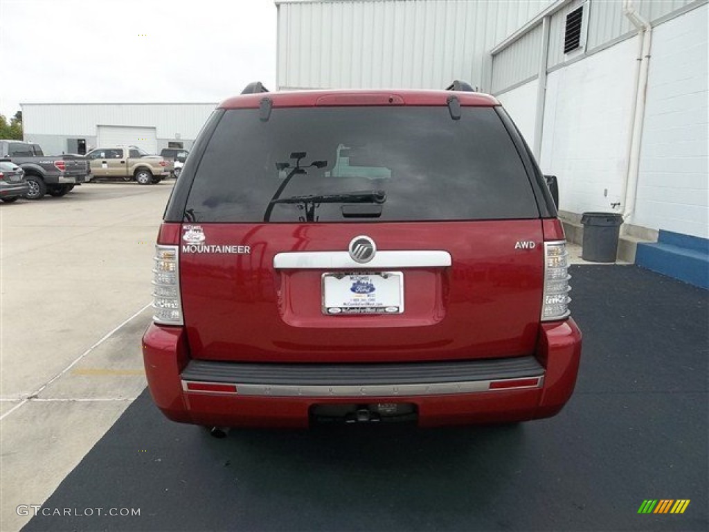 2007 Mountaineer AWD - Vivid Red / Charcoal Black photo #4