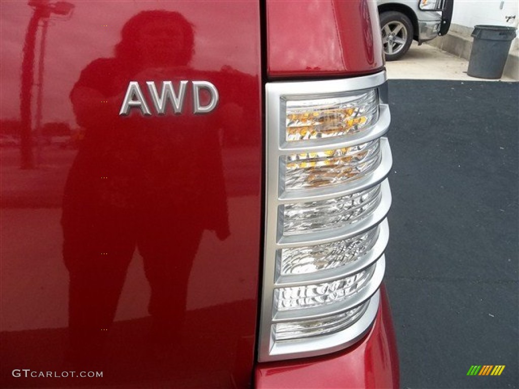 2007 Mountaineer AWD - Vivid Red / Charcoal Black photo #7