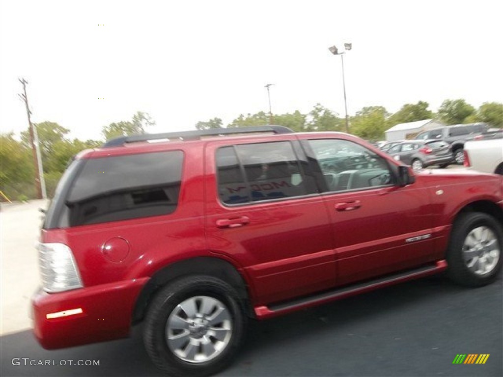 2007 Mountaineer AWD - Vivid Red / Charcoal Black photo #10