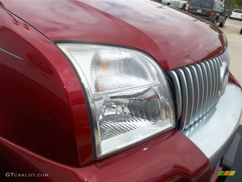 2007 Mountaineer AWD - Vivid Red / Charcoal Black photo #17