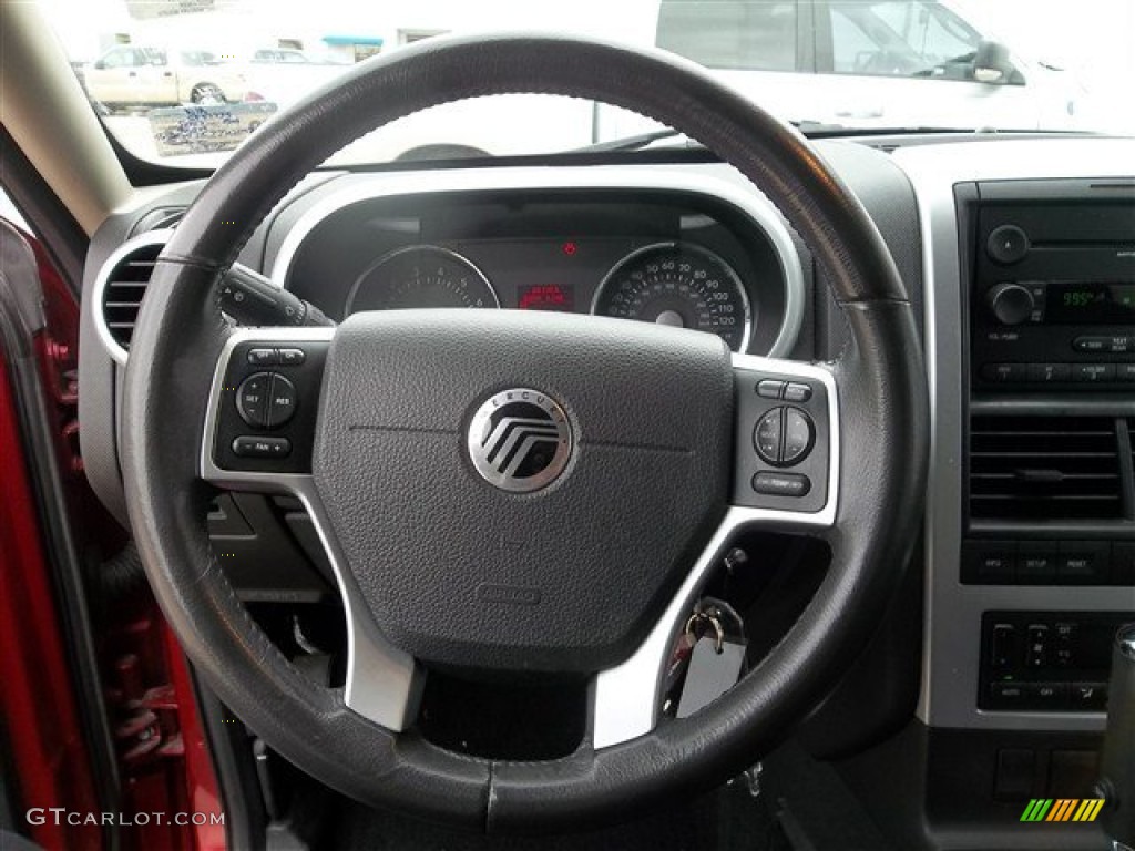 2007 Mountaineer AWD - Vivid Red / Charcoal Black photo #22