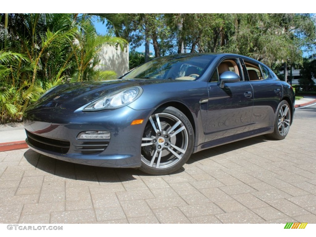 Yachting Blue Metallic 2011 Porsche Panamera V6 Exterior Photo #72170364