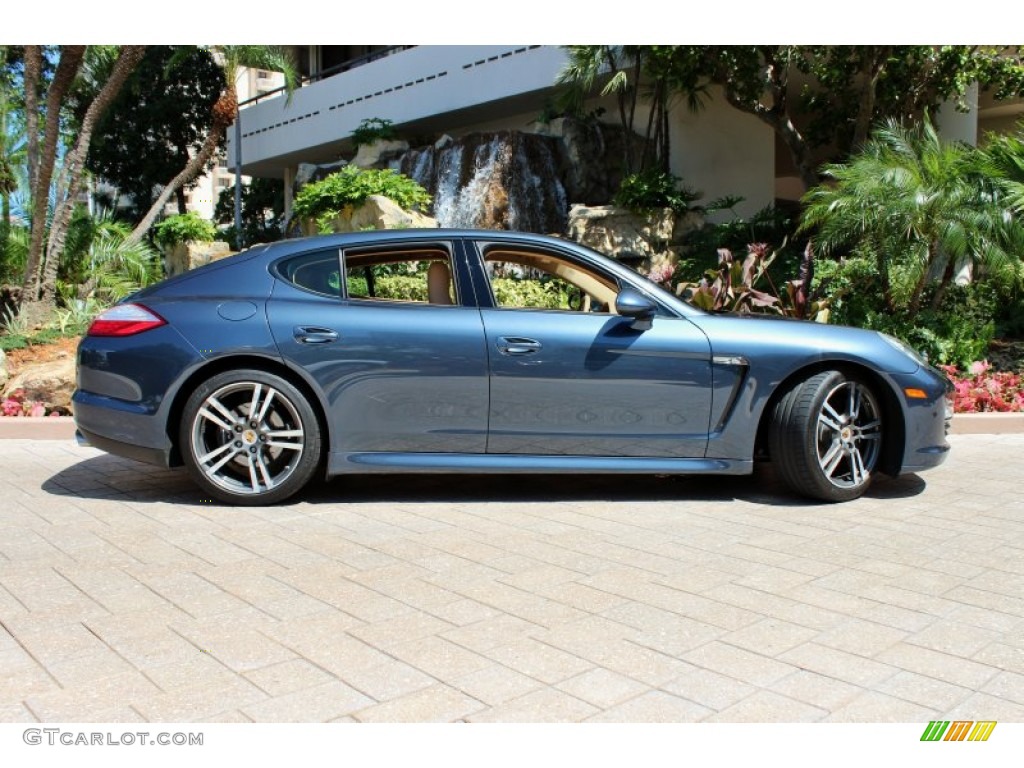 Yachting Blue Metallic 2011 Porsche Panamera V6 Exterior Photo #72170418