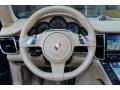 Luxor Beige 2011 Porsche Panamera V6 Steering Wheel