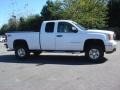 2007 Summit White GMC Sierra 2500HD SLE Extended Cab 4x4  photo #3