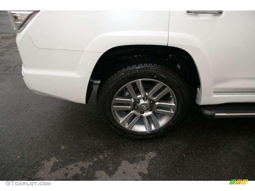 2013 4Runner Limited 4x4 - Blizzard White Pearl / Sand Beige Leather photo #10