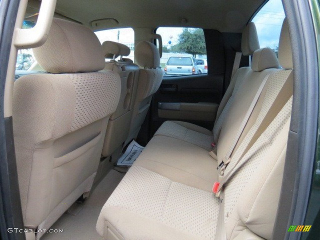 2010 Tundra Double Cab - Spruce Green Mica / Sand Beige photo #12