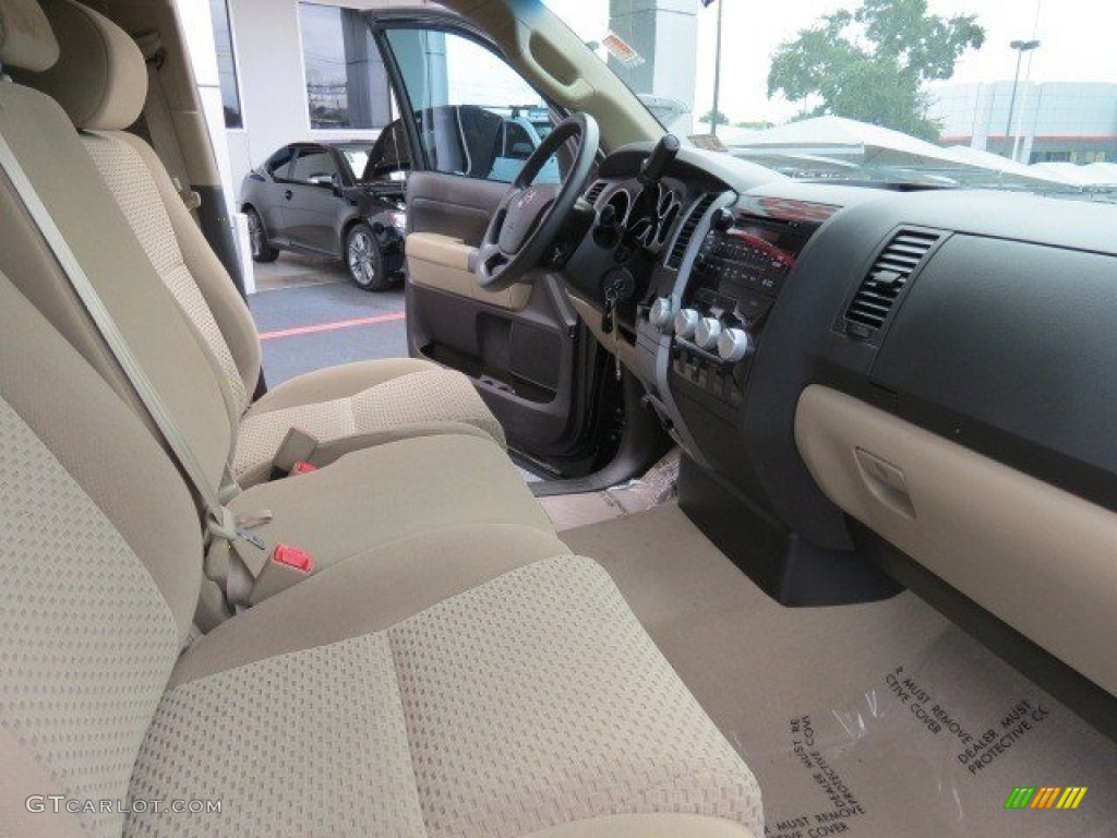 2010 Tundra Double Cab - Spruce Green Mica / Sand Beige photo #14