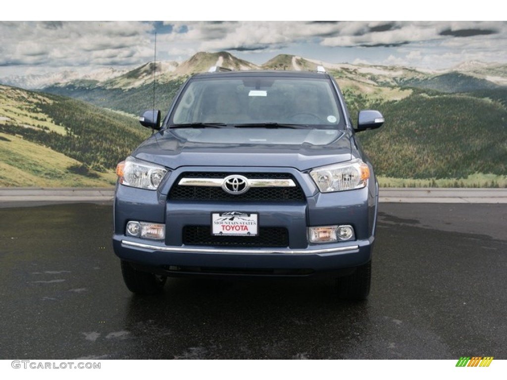 2013 4Runner Limited 4x4 - Shoreline Blue Pearl / Sand Beige Leather photo #3