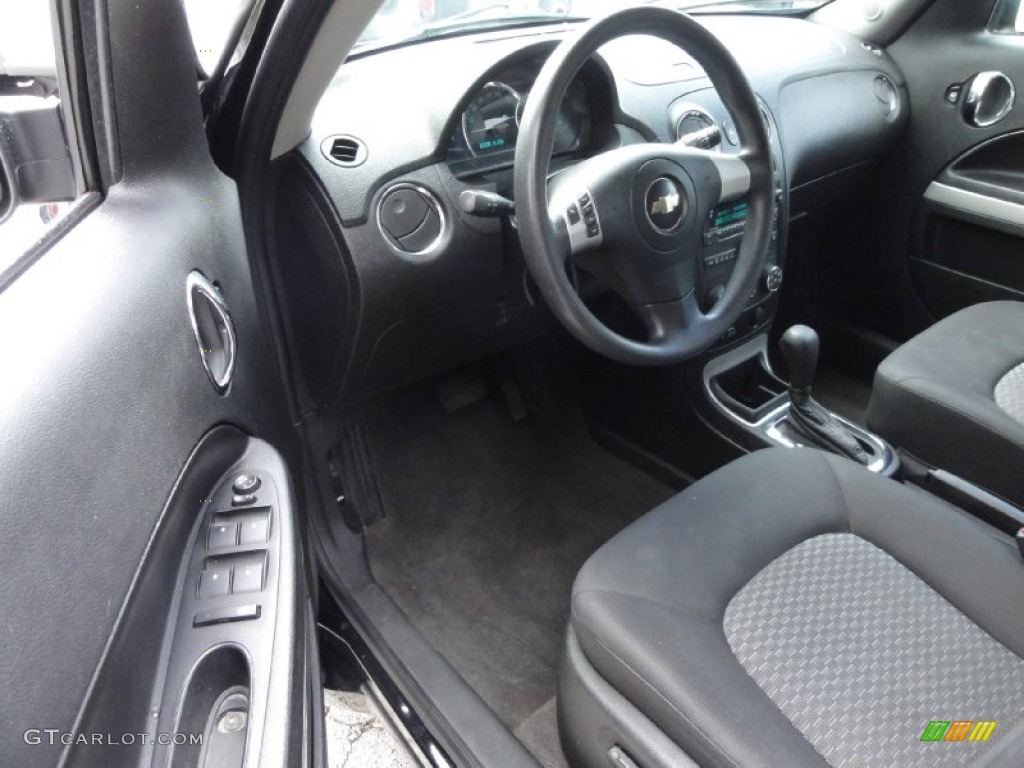 Ebony Interior 2009 Chevrolet HHR LT Photo #72173646