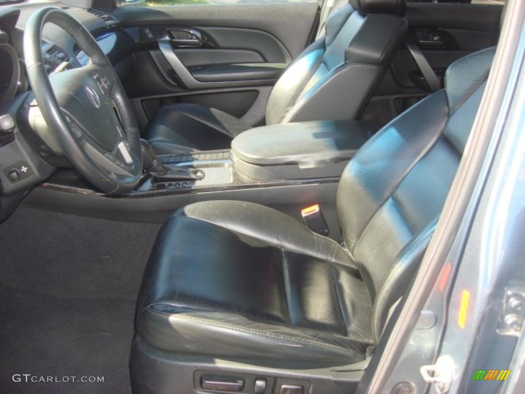2007 MDX Technology - Steel Blue Metallic / Ebony photo #10