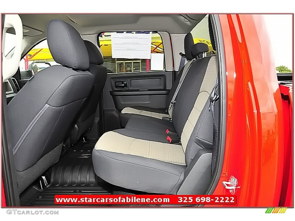 2012 Ram 2500 HD ST Crew Cab 4x4 - Flame Red / Dark Slate/Medium Graystone photo #21