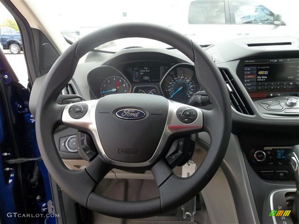 2013 Escape SE 1.6L EcoBoost - Deep Impact Blue Metallic / Medium Light Stone photo #20