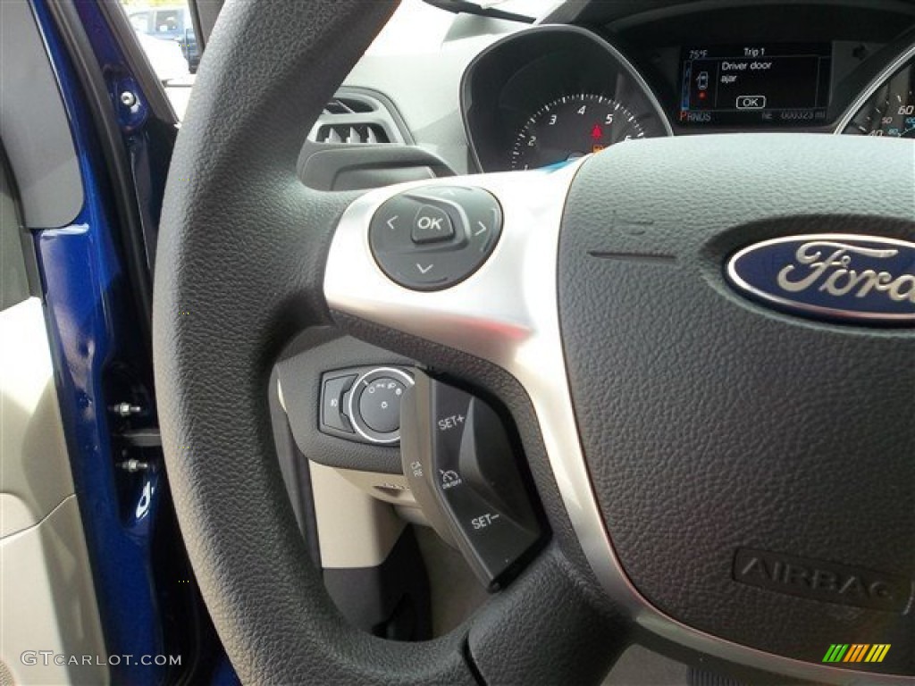 2013 Escape SE 1.6L EcoBoost - Deep Impact Blue Metallic / Medium Light Stone photo #22