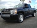 Black 2008 Chevrolet Silverado 1500 LT Extended Cab