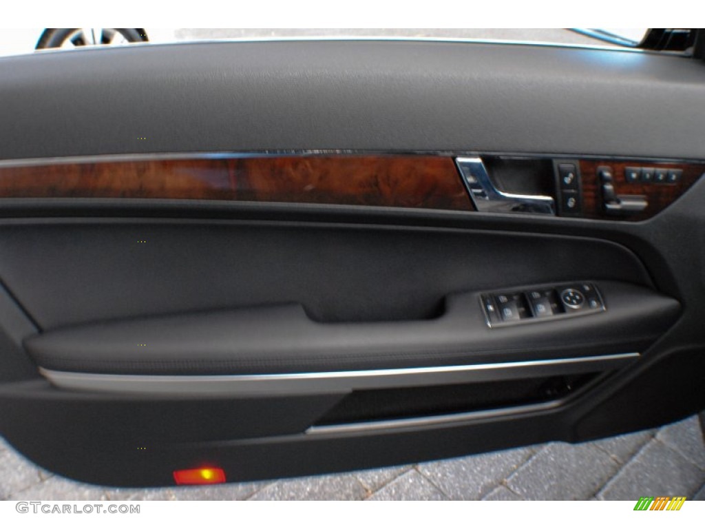 2011 Mercedes-Benz E 350 Coupe Black Door Panel Photo #72176493
