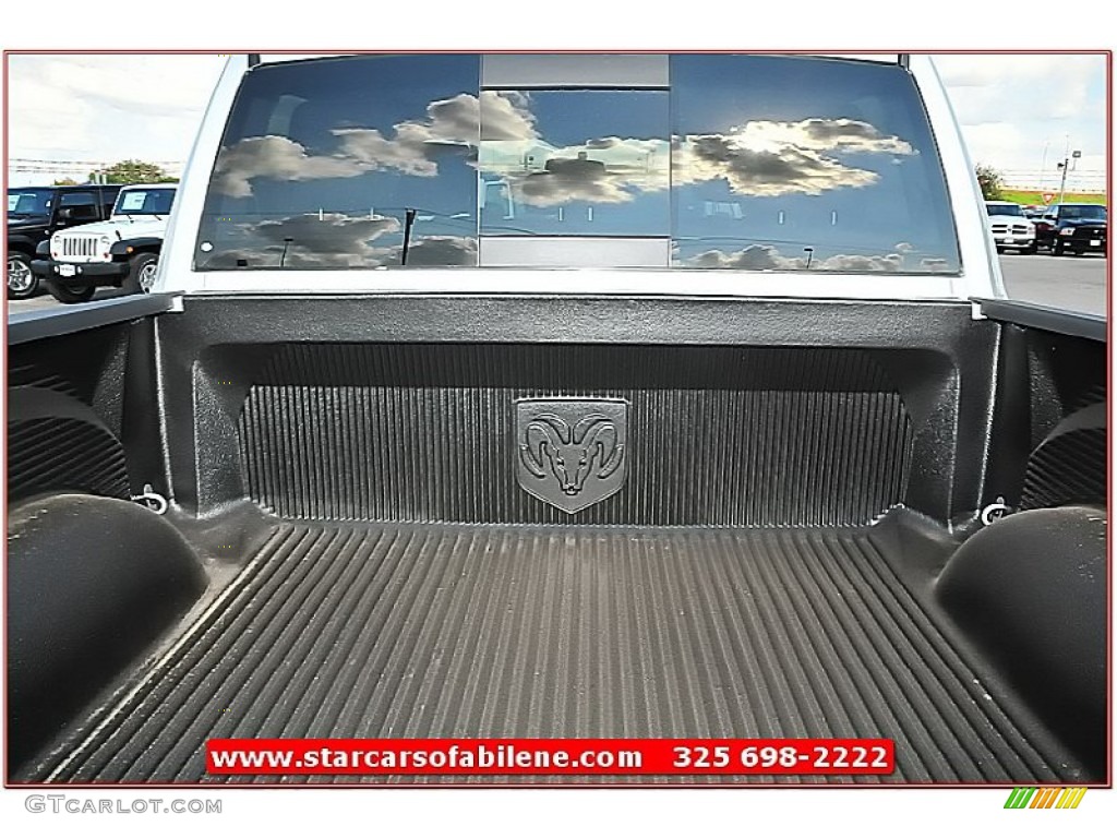 2012 Ram 1500 Lone Star Crew Cab - Bright Silver Metallic / Dark Slate Gray photo #6