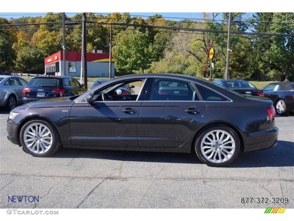 2012 A6 3.0T quattro Sedan - Oolong Gray Metallic / Titanium Gray photo #5