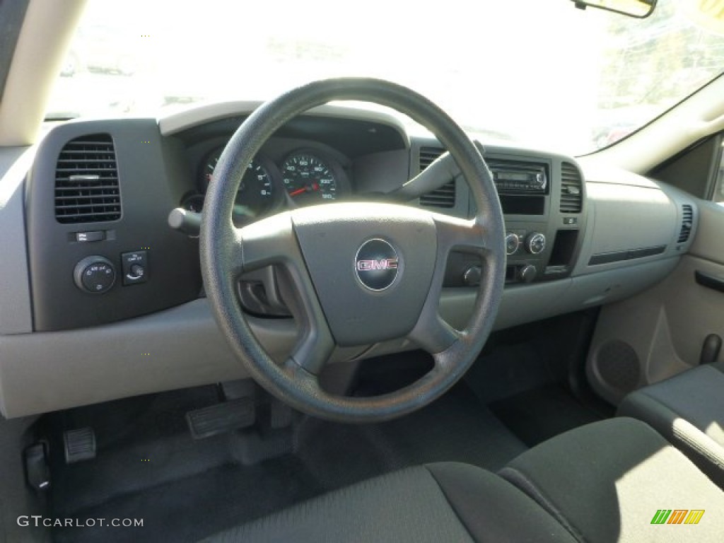 2010 Sierra 1500 Regular Cab - Storm Gray Metallic / Dark Titanium photo #10