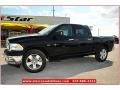 2012 Black Dodge Ram 1500 Lone Star Crew Cab  photo #1