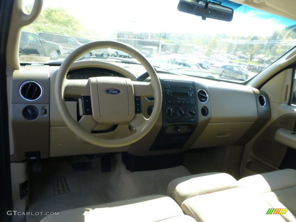 2004 F150 XLT SuperCrew 4x4 - Black / Tan photo #10