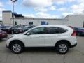 2013 White Diamond Pearl Honda CR-V EX-L AWD  photo #1