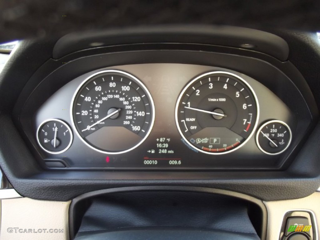 2013 3 Series 328i Sedan - Black Sapphire Metallic / Venetian Beige photo #9