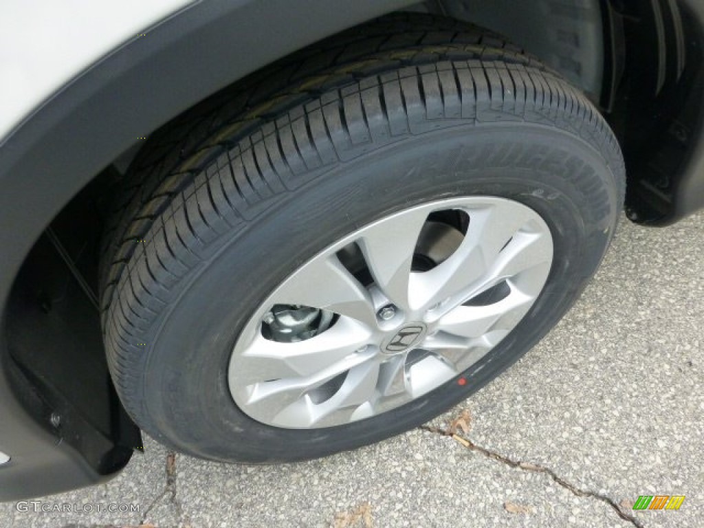 2013 CR-V EX-L AWD - White Diamond Pearl / Black photo #9