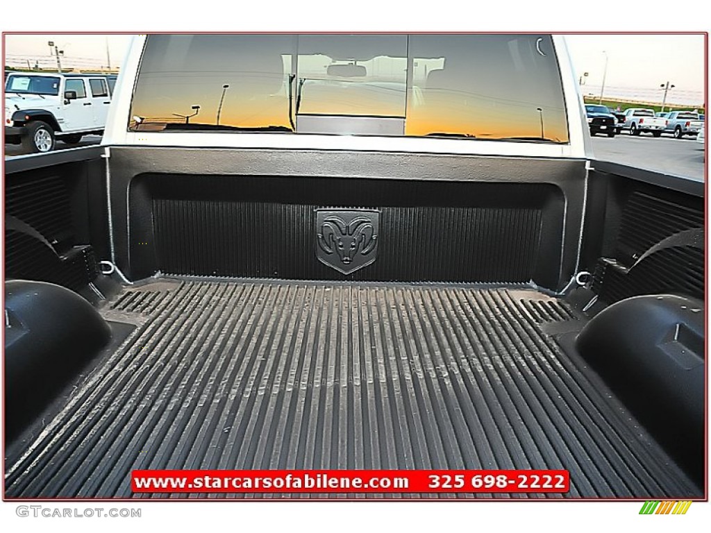 2012 Ram 1500 Lone Star Quad Cab - Bright Silver Metallic / Dark Slate Gray/Medium Graystone photo #6