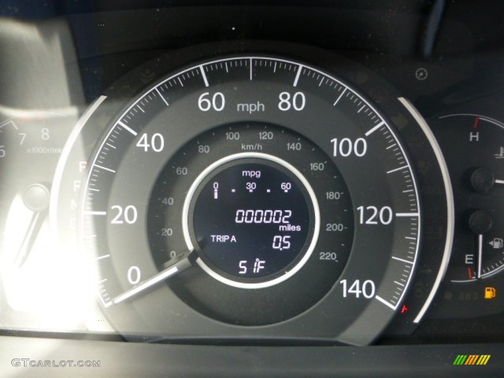 2013 CR-V EX-L AWD - White Diamond Pearl / Black photo #20