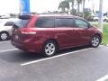 2011 Salsa Red Pearl Toyota Sienna LE  photo #5