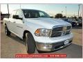 2012 Bright White Dodge Ram 1500 Lone Star Crew Cab  photo #10