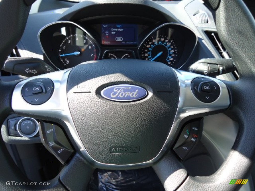 2013 Escape SE 1.6L EcoBoost 4WD - Frosted Glass Metallic / Charcoal Black photo #13