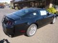 2013 Black Ford Mustang V6 Premium Coupe  photo #2