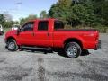 2005 Red Clearcoat Ford F250 Super Duty FX4 Crew Cab 4x4  photo #5