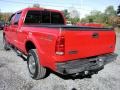 2005 Red Clearcoat Ford F250 Super Duty FX4 Crew Cab 4x4  photo #7