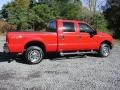 2005 Red Clearcoat Ford F250 Super Duty FX4 Crew Cab 4x4  photo #11