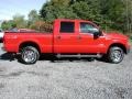 2005 Red Clearcoat Ford F250 Super Duty FX4 Crew Cab 4x4  photo #12