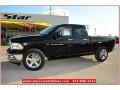 2012 Black Dodge Ram 1500 Lone Star Quad Cab  photo #1