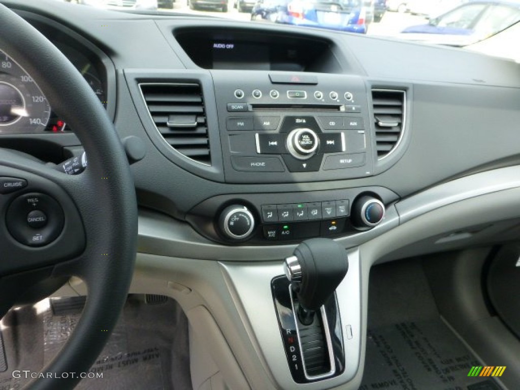 2013 CR-V EX AWD - Polished Metal Metallic / Gray photo #18