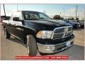 2012 Black Dodge Ram 1500 Lone Star Quad Cab  photo #9