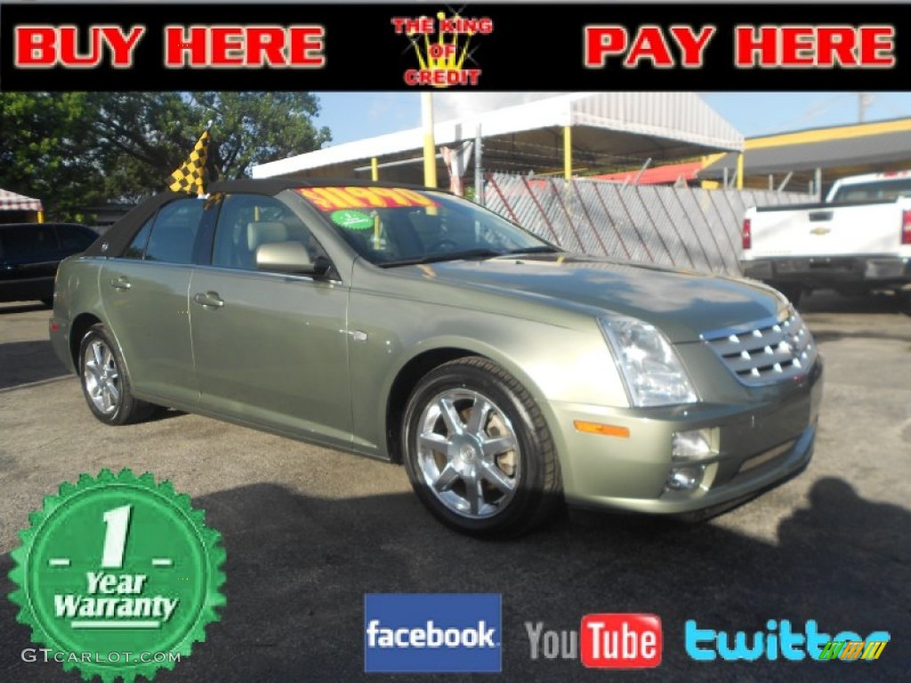 2005 STS V8 - Silver Green / Light Gray photo #1
